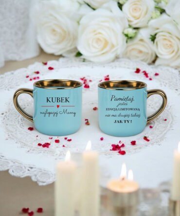 Kubek z serii elegant 400 ml Kubek najlepszej mamy