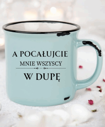 Kubeczek ceramiczny camper 290 ml  z sakrastycznym napisem