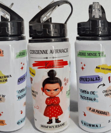 Bidon  500 ml Mała ZŁOŚNICA Moje Afirmcje