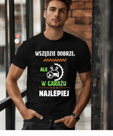 Koszulka dla miłośników garażu