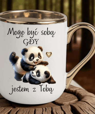Kubek Mogę być sobą gdy jestem z Tobą